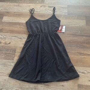 Volcom black cutout dress New S